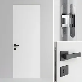 Door barausse blanc on secret